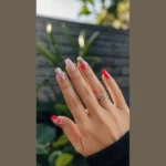 Ruby Glam: Elevate Your Style with Red Nail Designs**  
**