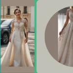 16 Ways to Make a Blush Wedding Dress Your Own