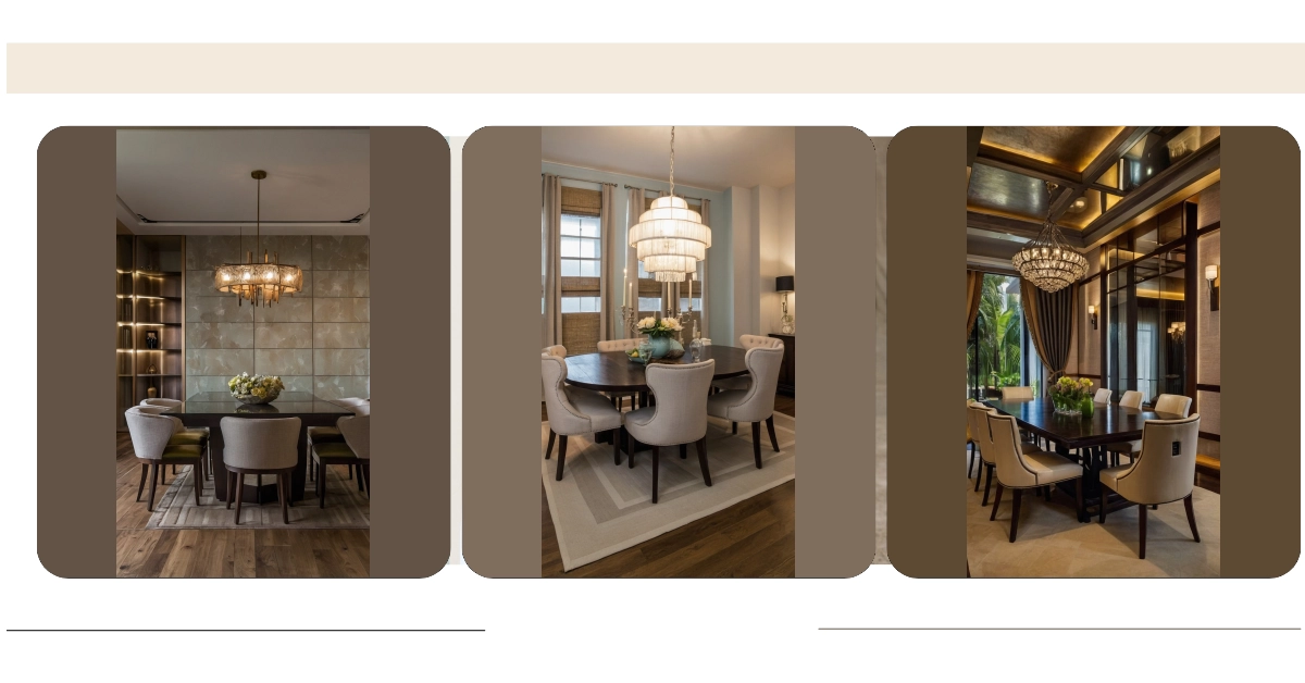 Scandinavian Serenity Meets Modern Luxury in Dining Design