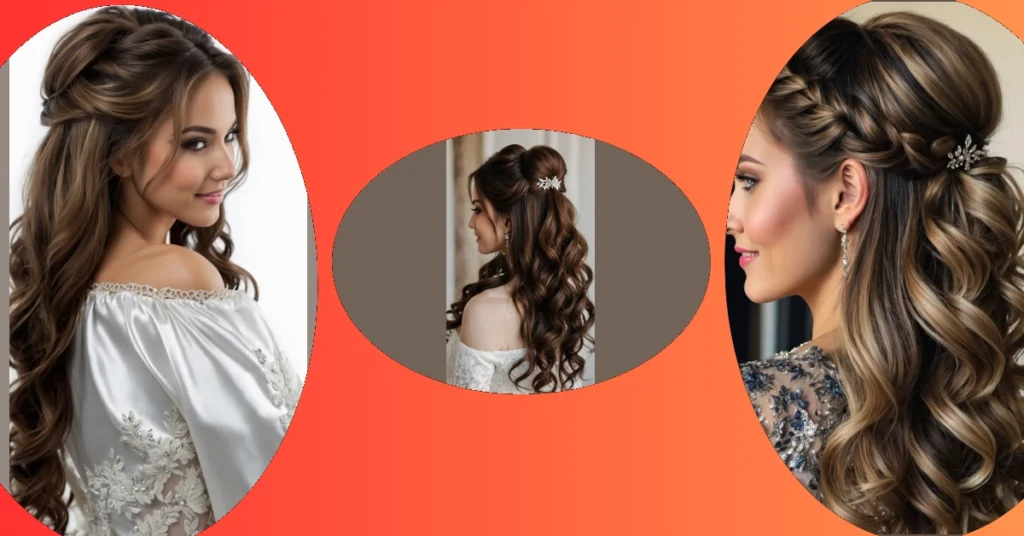 Discovering the Charm of Half Up Half Down Hairstyles for Brides 31 11 175