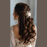 22 Fabulous Half Up Half Down Hairstyles Perfect for Brides