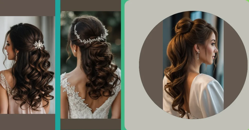 Gorgeous and Effortless: 22 Half Up Half Down Ideas for Brides 31 15 174