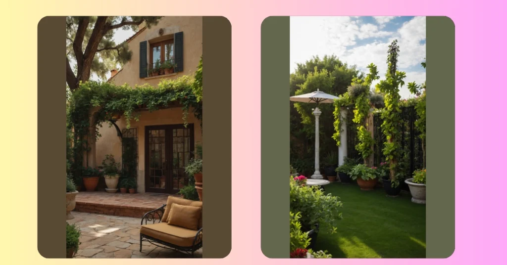15 Ways to Create Your Own Tuscan Dream Patio in the Backyard** ** 31 3 178