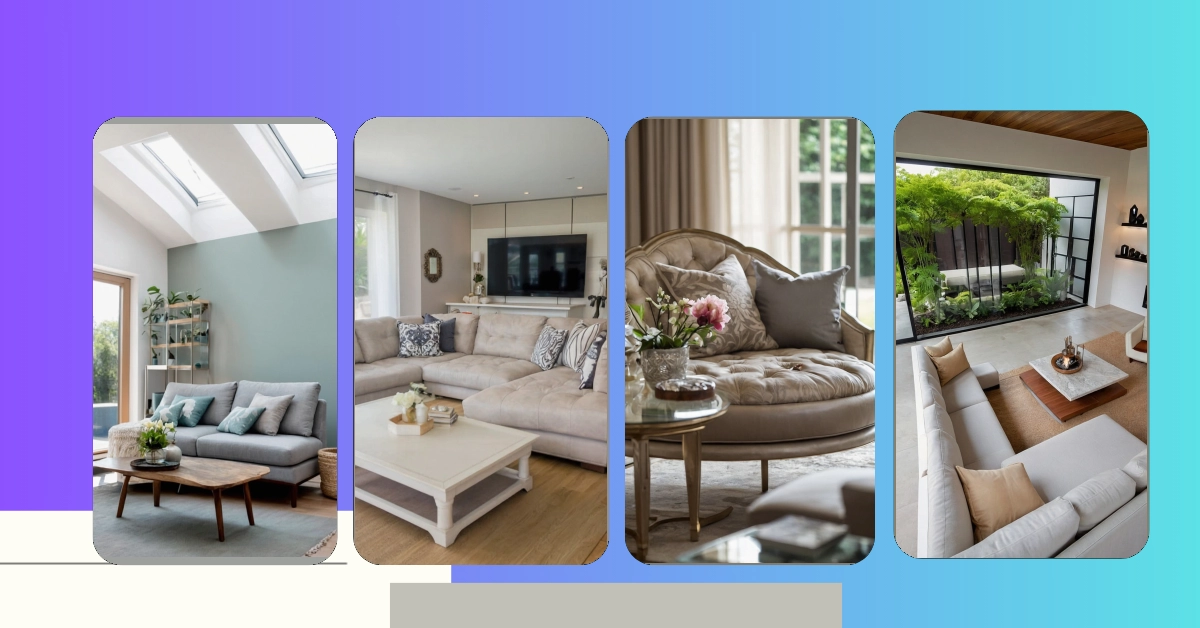 Illustration of Stylish Living Room Furniture Ideas