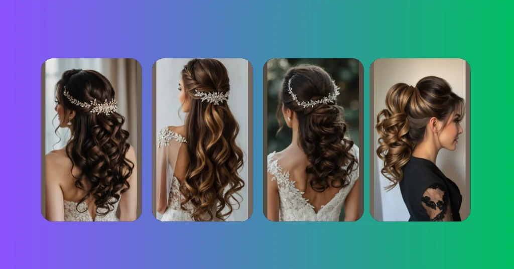 Top 22 Half Up Half Down Hairstyles to Upgrade Your Bridal Look 31 6 174