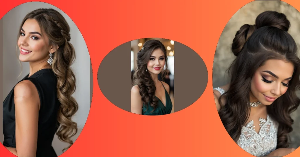 15 Hair-Raising Half Up Half Down Looks for Curly Hair at Prom 31 11 124