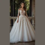 Experience the Whimsy: 21 Fun and Flirty Wedding Dresses with Sleeves