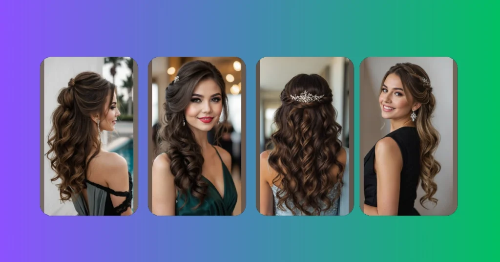 Flawless Half Up, Half Down Styles for Your Prom Night 31 6 124