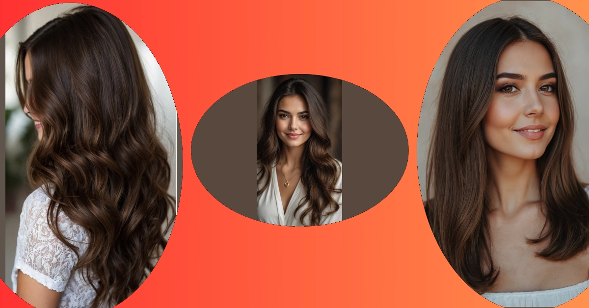 Explore the Depths of Rich Chocolate Brown Tresses