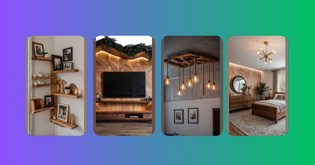 Wood You Believe These 21 Room Decor Tips?
