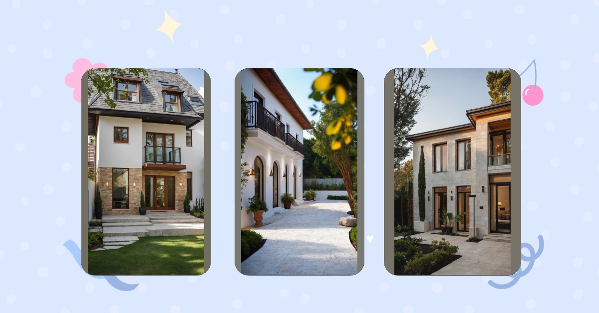 Home Sweet Home: 17 Front House Design Ideas to Light Up Your Landscape