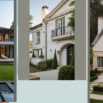 Stylish European Exteriors: The Magic of Blend and Contrast