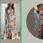 Blooming Style: 21 Fabulous Long Floral Outfit Ideas