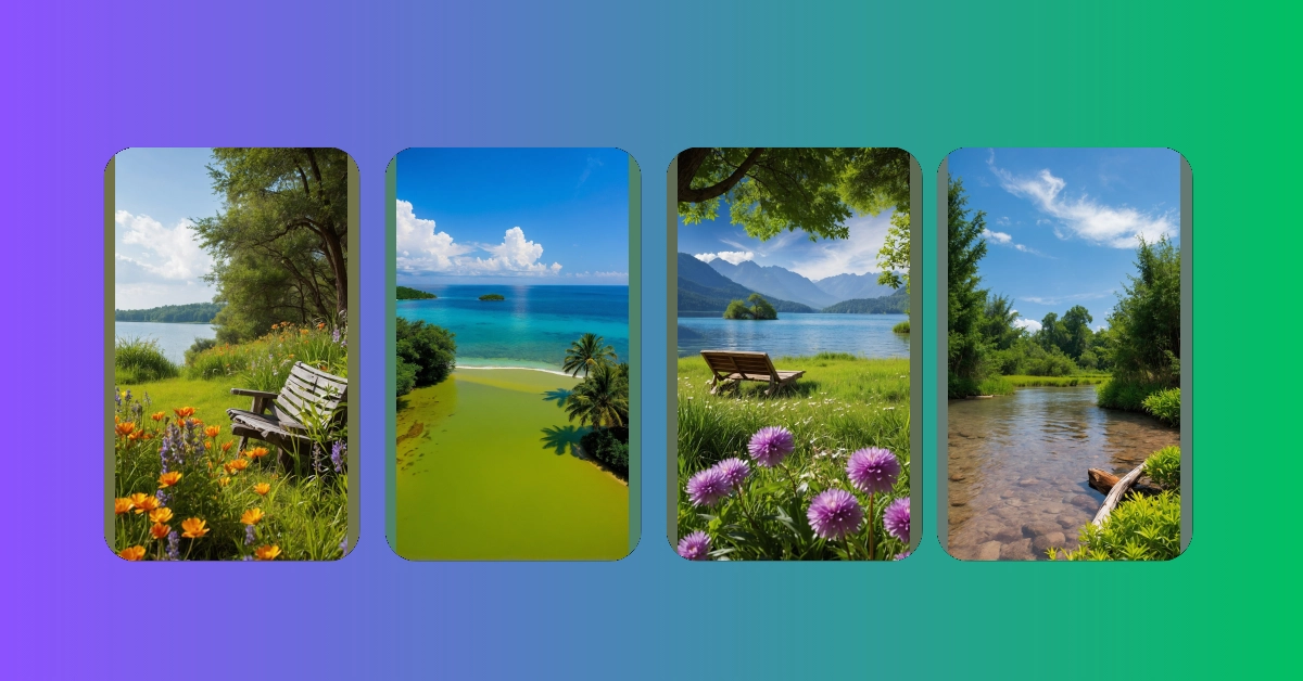 Nature’s Canvas: 20 Wallpapers to Inspire Serenity