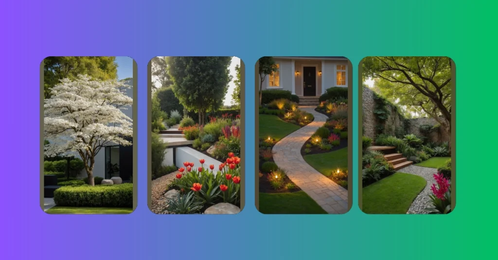Less is More: 17 Minimalist Landscaping Ideas for Your Front Yard** ** 31 6 37