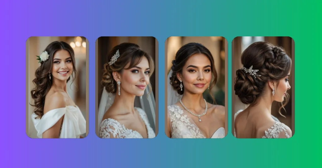 From Braids to Buns: 17 Romantic Wedding Hair Ideas That Will Make You swoon 31 6 45