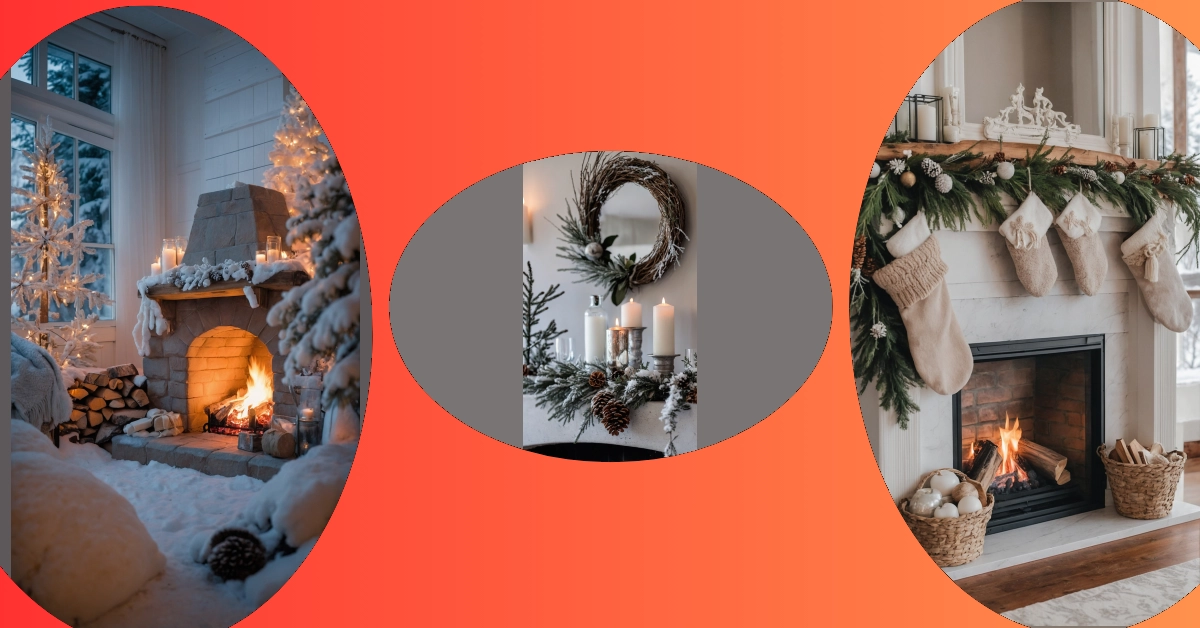 Winter Wonderland Awaits: 16 Fireplace Decor Ideas for the Holidays