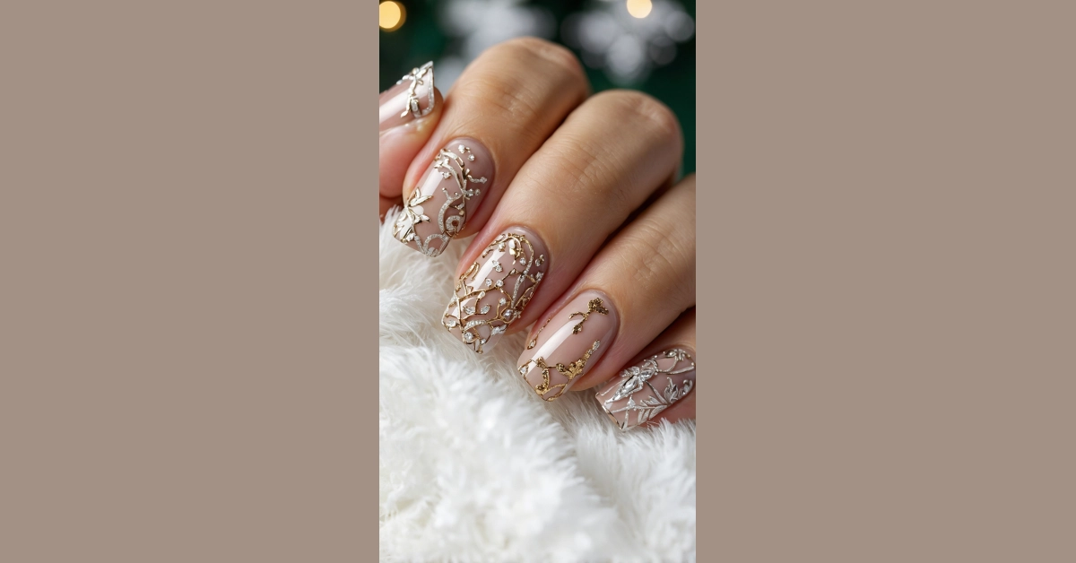Sparkle and Shine: 15 Stunning Christmas Nail Ideas