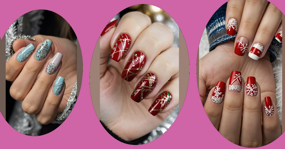Jingle All the Way with 15 Cute Christmas Nail Designs Ideas