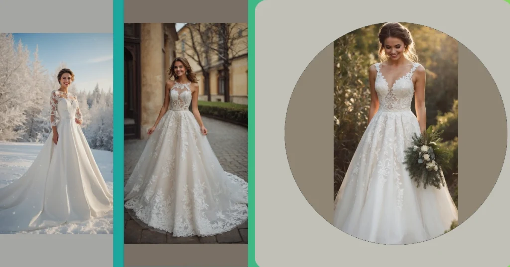 From Nightmare to Dream: 17 Christmas Wedding Dress Inspirations 31 15 13