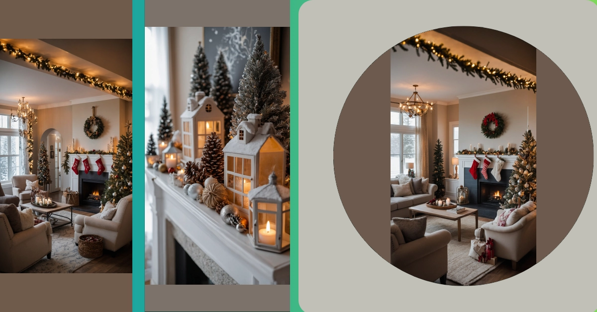 Sleigh the Season with 22 Decor Ideas for a Cozy Christmas Living Room