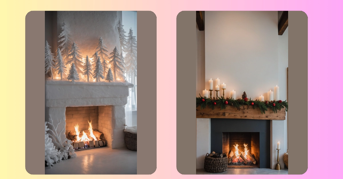 Embrace the Chill with 16 Heartwarming Mantle Decor Ideas