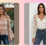 Unravel the Charm: 20 Lace Top Outfit Inspirations for Every Occasion