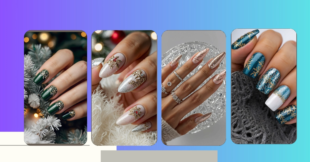 15 Adorable Christmas Nail Ideas to Get You in the Holiday Spirit