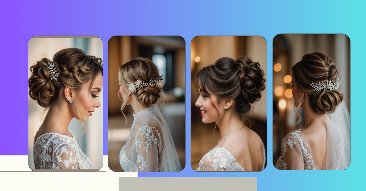 21 Dazzling Winter Bride Updos That Will Leave You Snow-Struck!