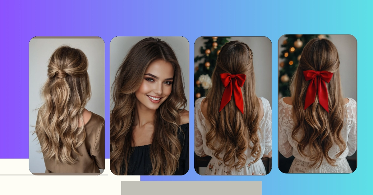 20 Adorable Christmas Hairstyles for Women and Kids