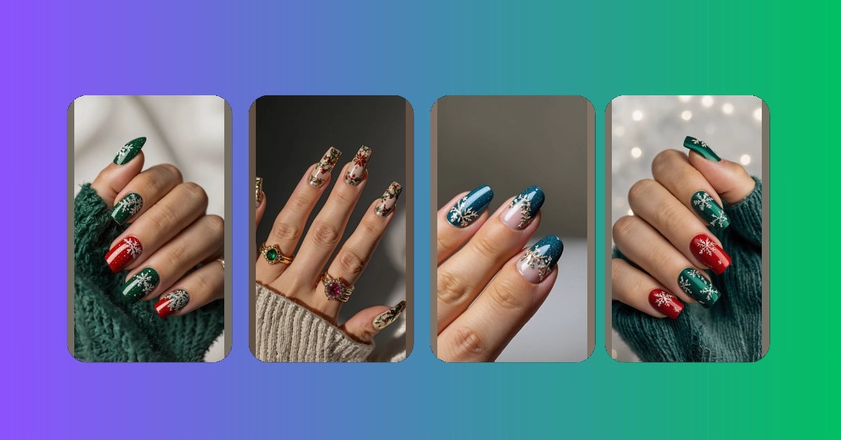 Nail Art Magic: 15 Christmas Designs That Will Make Your Friends Jealous