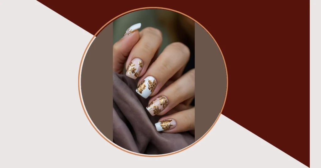 Simple and Cute Thanksgiving Nail Art for 2025 31 9 29