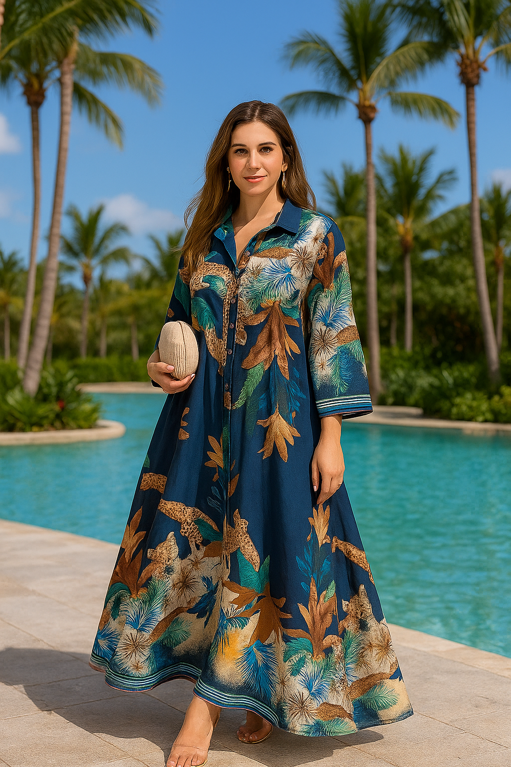 Tropical Elegance: The Dress That Defines Vacation Style