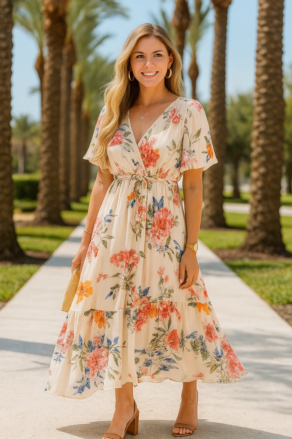 Summer Breeze Style: The Floral Dress Made for Sunshine Days