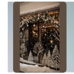 Sparkle and Shine: 18 Creative Christmas Window Decorations