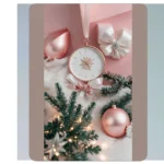 Dive into the Glamour: 16 Barbiecore Christmas Aesthetic Wallpaper Ideas
