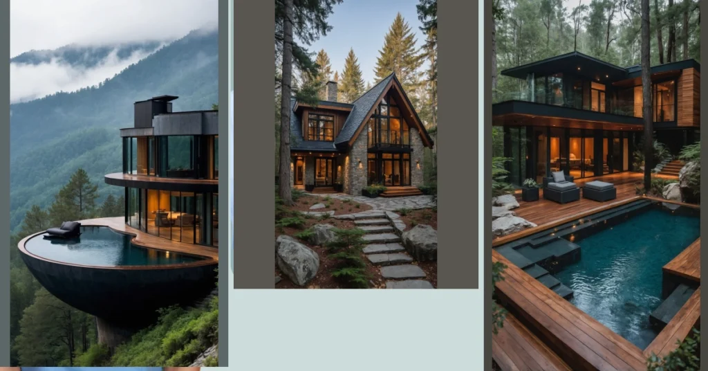 Into the Woods: 16 Forest Mansions Designs to Bring Fantasy to Life 31 12 17