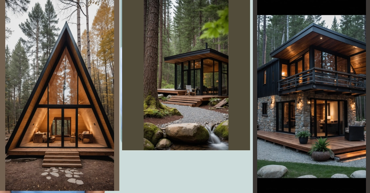 From Plans to Pans: 15 Modern Forest Cabin Inspirations