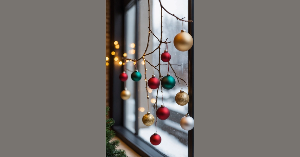 Brighten Up: 18 Christmas Window Decoration Ideas