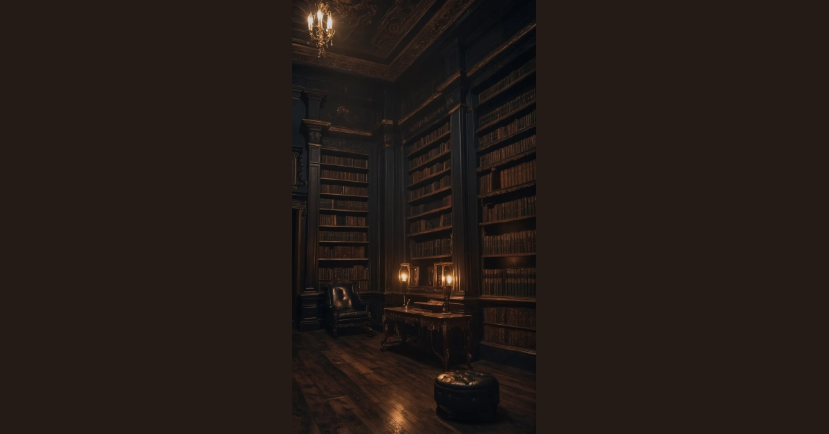 Create an Enigma: 17 Dark Academia Wallpaper Choices