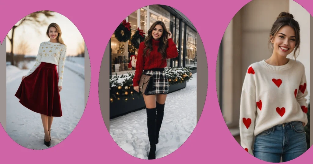 Holiday Cheer Awaits: 15 Christmas Sweater Outfits to Festive Up Your Wardrobe 31 14 16