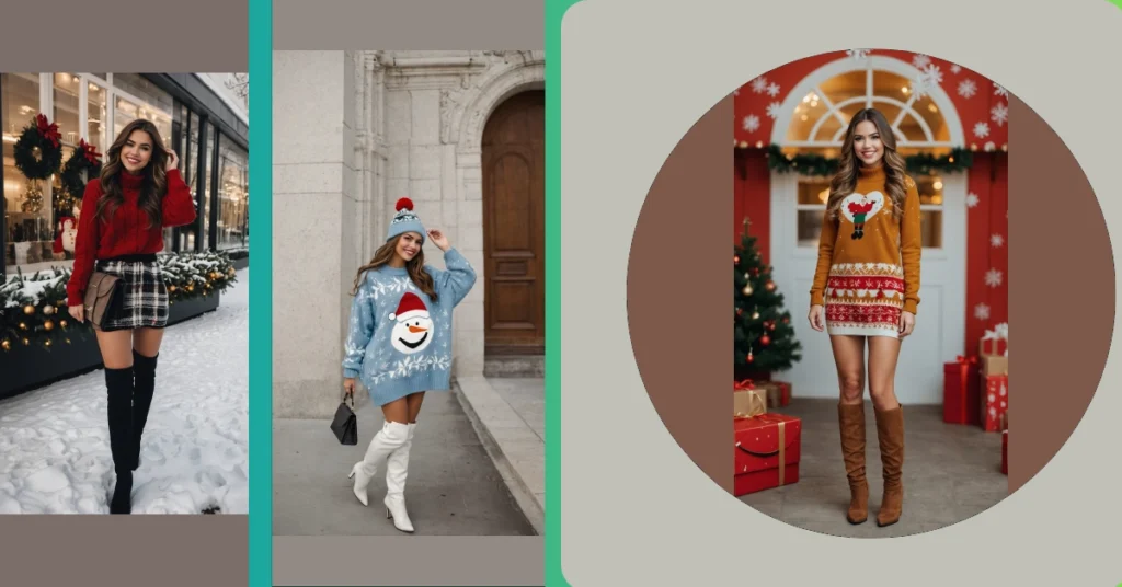 Sweater Weather Wonderland: 15 Festive Outfit Ideas for Your Christmas Celebrations 31 15 16
