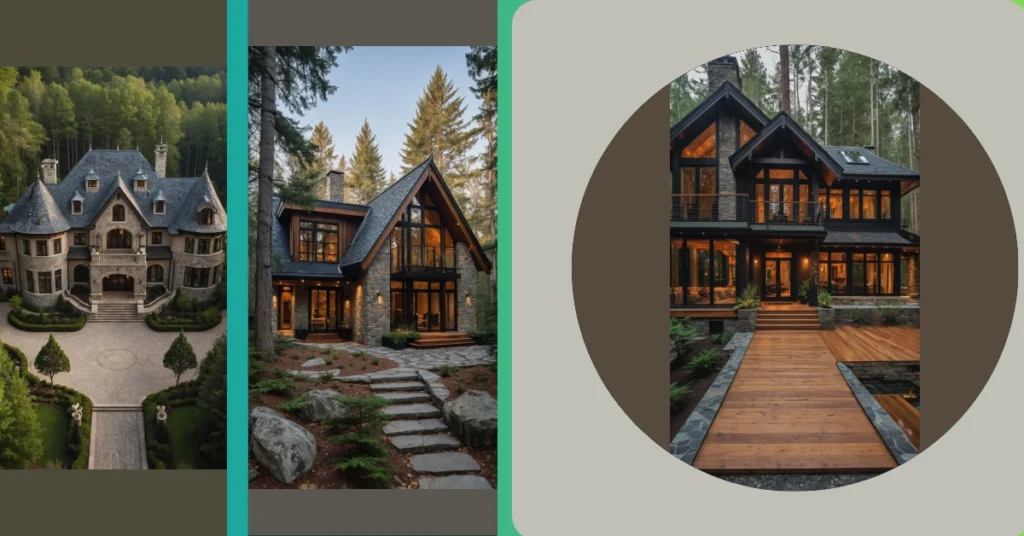 Mountain Magic: 16 Forest Mansions to Inspire Your Woodland Retreat** ** 31 15 17
