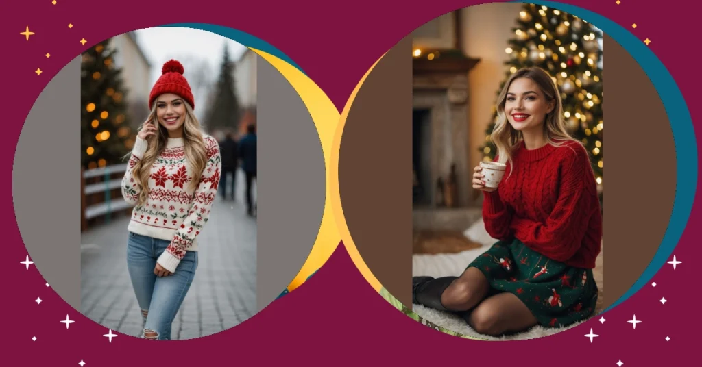 Get Festive: 15 Creative Christmas Sweater Outfit Ideas for Every Occasion 31 2 16