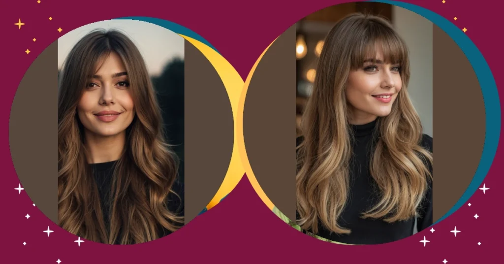 Discover the Magic of Curtain Bangs with 21 Inspiring Hairstyles! 31 2 30