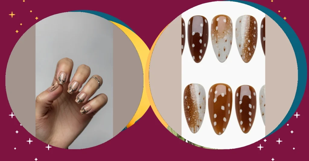 Get the Look: 22 Viral Deer Print Nail Designs for 2025 31 2 31