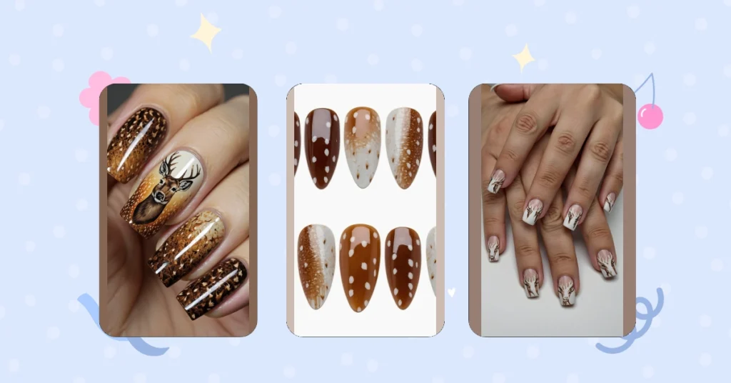 Nature-Inspired Nail Art: Discover 22 Unique Deer Print Ideas 31 4 31