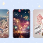 Cheerful 21 Girly New Year iPhone Wallpapers for a Sparkling Year!