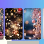 Glam Up Your Screen: 21 Delightful Girly Happy New Year iPhone Wallpapers