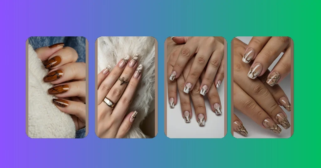 Get Inspired: 22 Stylish Deer Print Nail Designs for Every Occasion 31 6 31